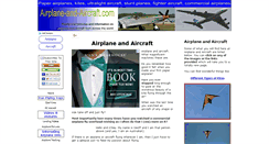 Desktop Screenshot of airplane-and-aircraft.com